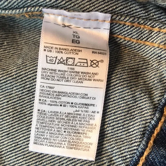 OLD NAVY Jean Jacket 100% Cotton #C088 - Picture 9 of 16